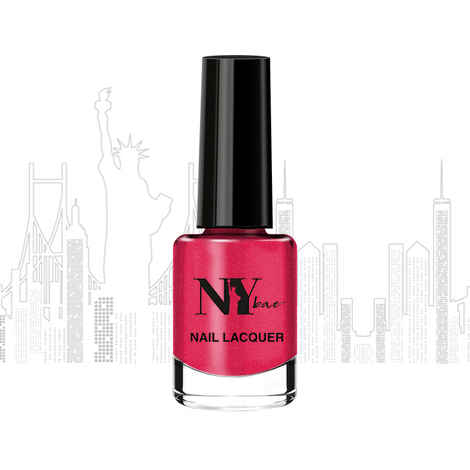 Buy NY Bae Creme Nail Enamel - Pastrami On Rye 11 (6 ml) | Dark Pink | Smooth Creamy Finish | Rich Colour Payoff | Chip Resistant | Quick Drying | One Swipe Application | Vegan | Cruelty & Lead Free | Non-Toxic - Purplle