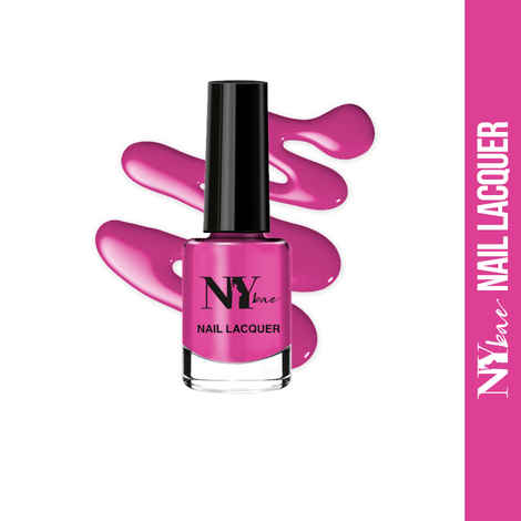 Buy NY Bae Gel Nail Lacquer - The Cronut 7 (6 ml) | Pink | Luxe Gel Finish | Highly Pigmented | Chip Resistant | Long lasting | Full Coverage | Streak-free Application | Cruelty Free | Non-Toxic - Purplle