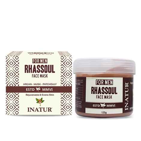 Inatur Men Rhassoul Face Mask (125 g)
