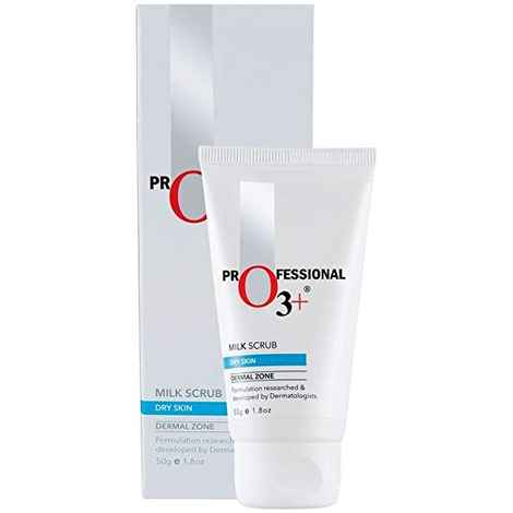 Buy O3+ Milk Scrub Dry Skin Dermal Zone(50gm) - Purplle