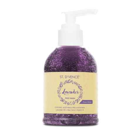 ST. D´VENCE French Lavender Oil & Rose Water Face Wash (150 ml)