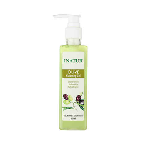 Buy Inatur Olive Cleansing Gel (200 ml) - Purplle