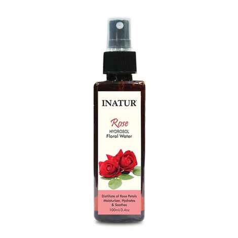 Buy Inatur Rose Hydrosol Floral Water (100 ml) - Purplle