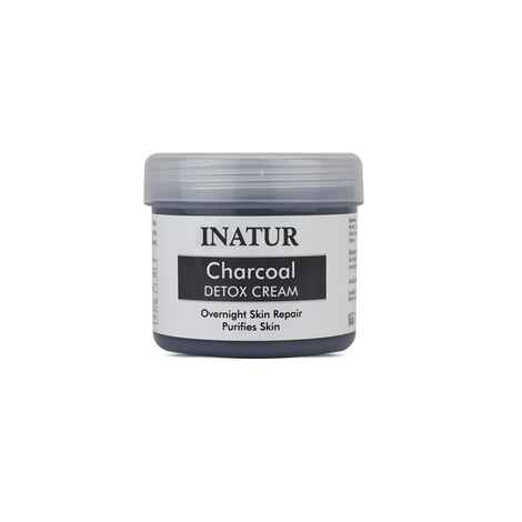Buy Inatur Charcoal Detox Cream (Overnight Repair) (100 g) - Purplle