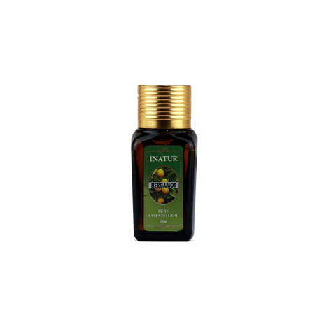 Inatur Bergamot Pure Essential Oil (12 ml)