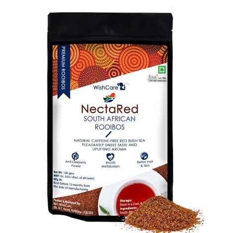 Buy WishCare Nectared South African Rooibos - Loose Red Tea (100 g) - Purplle