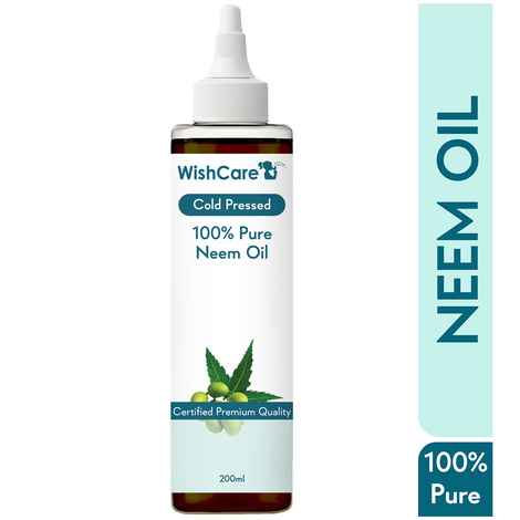 Buy Wishcare 100% Pure Cold Pressed Neem Oil - 200 ml - Purplle