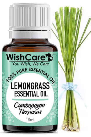 Buy WishCare Pure Lemongrass Essential Oil - 15 ML - Purplle