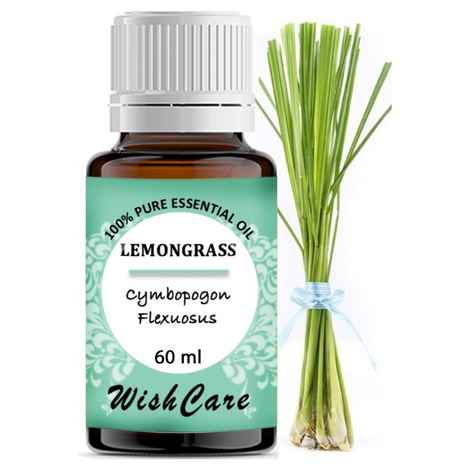 WishCare Pure Lemongrass Essential Oil - 60 ML