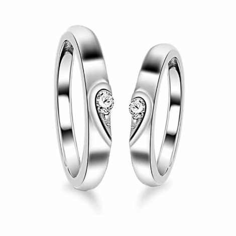 Buy Ferosh Zuciya Couple Rings - Purplle