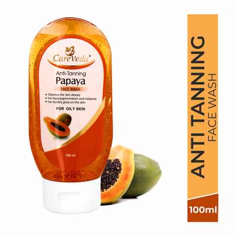 Careveda Papaya Anti-Tan Face Wash 100 ml
