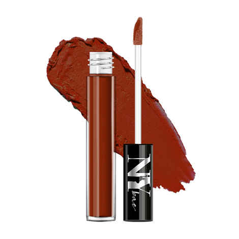 Buy NY Bae, Matte Liquid Lipstick, Knicks-Knack, Red - Coach Special 8 (3 ml) - Purplle