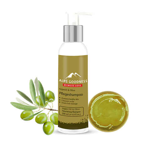 Alps Goodness Nourishing Shampoo - Argan Oil & Olive (200 ml)