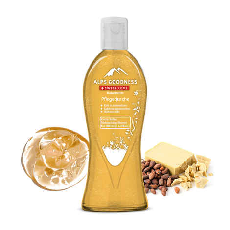 Buy Alps Goodness Moisturizing Shower Gel - Cocoa Butter (200 ml) - Purplle