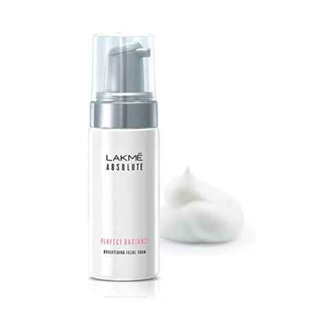 Buy Lakme Absolute Perfect Radiance Facial Foam 130 ml - Purplle