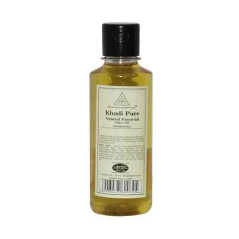 Khadi Pure Herbal Natural Essential Olive Oil (210 ml)