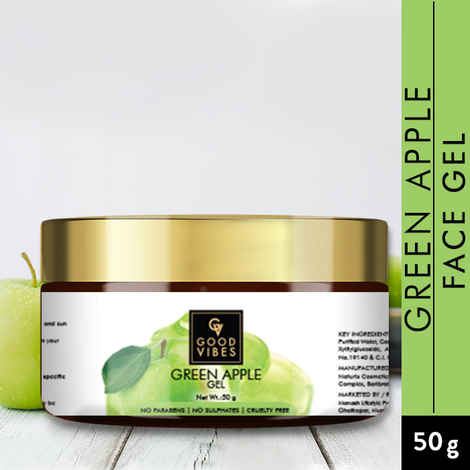 Buy Good Vibes Gel - Green Apple (50 gm) - Purplle