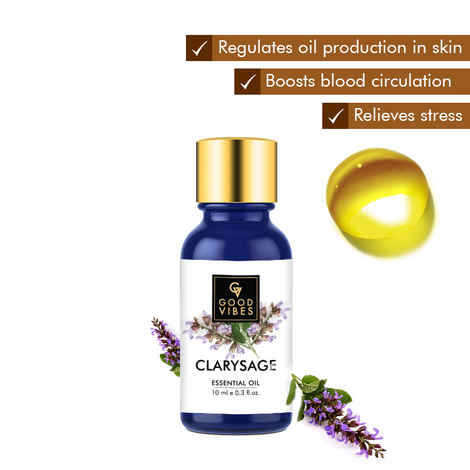 Good Vibes Pure Essential Oil - Clary Sage (10 ml)