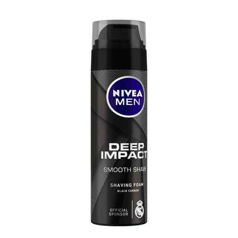 Buy NIVEA MEN Shaving Deep Impact Smooth Shaving Foam 200ml - Purplle