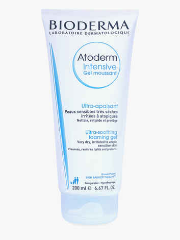 Buy Bioderma Atoderm Intensive Gel Moussant Ultra Rich Foaming (200 ml) - Purplle