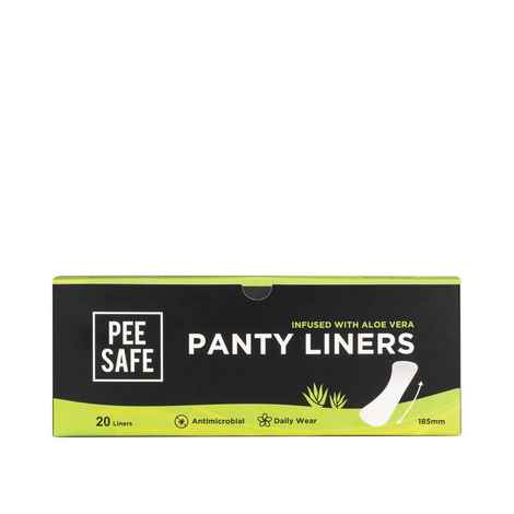 Buy Pee Safe Aloe Vera Panty Liners - Pack of 20 - Purplle
