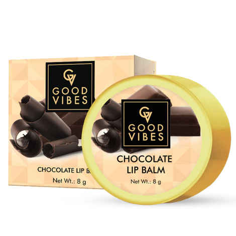 Buy Good Vibes Chocolate Lip Balm | Hydrating, Moisturizing, Nourishing (8 g) - Purplle