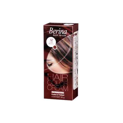 Berina Dark Brown Hair Color Cream (60 g)