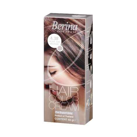 Berina Light Ash Blonde Hair Color Cream (60 g)