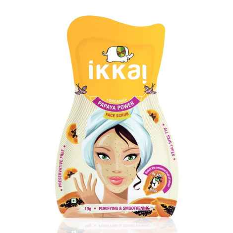 Ikkai Papaya Power Face Scrub (10 g)