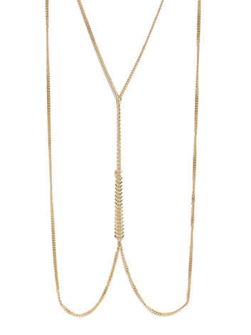 Buy Femnmas Bikini Celebrity Body Chain - Purplle