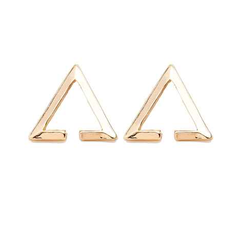 Buy Femnmas Gold Triangle Earcuff (Non Pierced) - Purplle