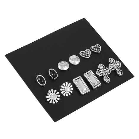 Buy Femnmas 14K Silver Plated Earring Gift Set (Pack Of 6 ) - Purplle