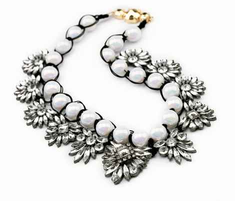 Buy Femnmas Gothic Stone Studded Metal Party Statement Neckpiece - Purplle