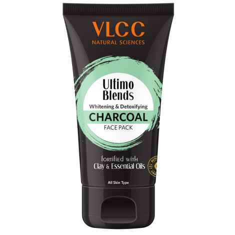 VLCC Ultimo Blends Whitening & Detoxifying Charcoal Face Pack (100 g)