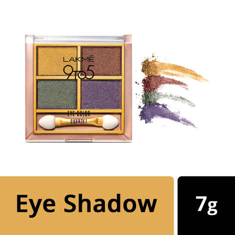 Lakme 9 to 5 Eye Quartet Eyeshadow - Tanjore Rush (7 g)