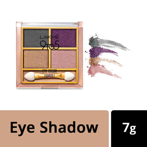Lakme 9 To 5 Eye Quartet Eyeshadow - Silk Route (7 g)