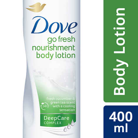 Buy Dove Go Fresh Body Lotion (400 ml) - Purplle