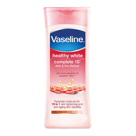 Buy Vaseline Healthy White Complete 10 Body Lotion (200 ml) - Purplle