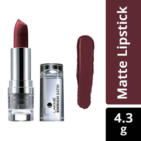 Buy Lakme Enrich Satin Lip Color Shade P152 (4.3 g) - Purplle