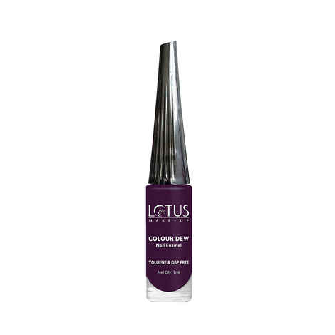 Lotus Herbals Color Dew Nail Enamel Plum Delight 87 (7 ml)