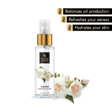 Buy Good Vibes Hydrating Face Mist - Jasmine (50 ml) - Purplle