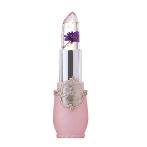 Minfei Jelly Fruit Flower Waterproof Chrysanthemum Lipstick Temperature Change Color Moisturizer Lip Stick (Color #6)