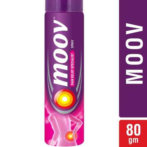 Buy Moov Instant Pain Relief Specialist Spray (80 ml) - Purplle