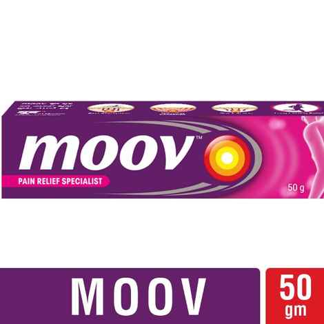 Buy Moov Pain Relief Cream (50 g) - Purplle