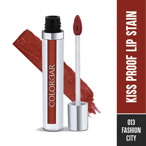 Buy Colorbar Kiss Proof Lip Stain Fashion City - Pink (6.5 ml) - Purplle