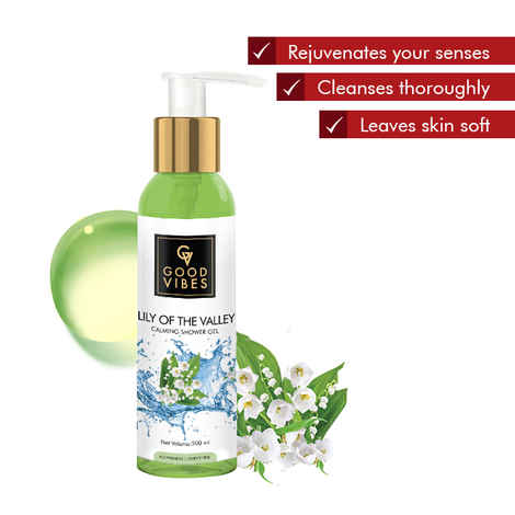 Good Vibes Calming Shower Gel (Body Wash) - Lily of the Valley (200 ml)