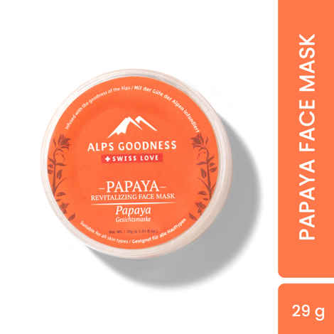 Alps Goodness Revitalizing Face Mask - Papaya (29 gm)