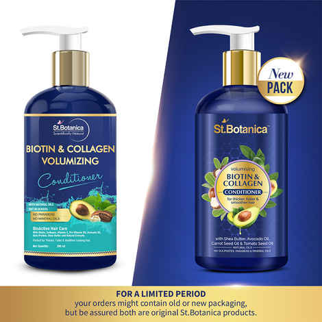 St.Botanica Biotin & Collagen volumizing Conditioner (300 ml)