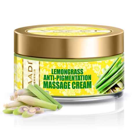 Vaadi Herbals Lemongrass Anti-Pigmentation Massage Cream (50 g)