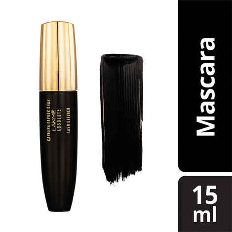 Buy Kareena Kapoor Khan Lakme Absolute Lash Definer, Black (15 ml) - Purplle